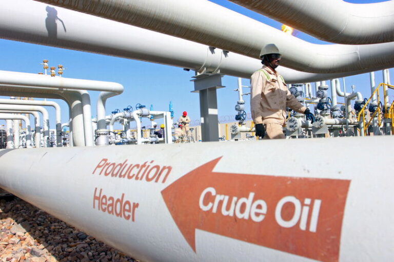 Oil prices decline for second week as Middle East tensions ease, resulting in losses.