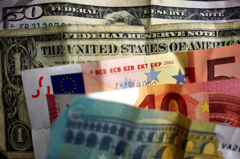 Euro to Dollar exchange rate approaching positive move; poised for upward momentum.